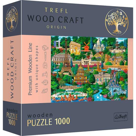 Comprar Puzzle Trefl Madeira Lugares Famosos da França de 1000 pe