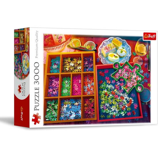 Puzzle Trefl Noite com Quebra-cabeças de 3000 Peças Puzzle Trefl Noite com Quebra-cabeças de 3000 Peças