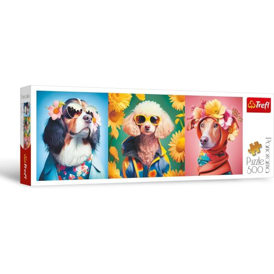 Puzzle Trefl Panorama Semana de Moda Canina de 500 Pzs Puzzle Trefl Panorama Semana de Moda Canina de 500 Pzs