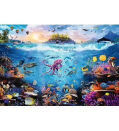 Puzzle Trefl Mergulhe No Paraíso Subaquático de 13500 Pçs
