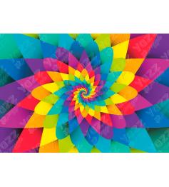 Puzzle Yazz Espiral Arco-Íris de 1000 peças