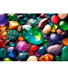 Puzzle Yazz Pedras Preciosas de 1000 peças